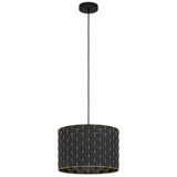 Eglo visilica Marasales 99524, 1x E27, Ø38 cm, crna/mesing | shoptok.hr