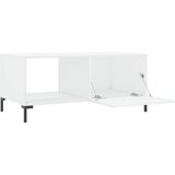  Stolić za kavu sjajni bijeli 90 x 50 x 40 cm konstruirano drvo | shoptok.hr