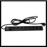  220V razvodni pdu panel 19/1U sa 8 utičnih mesta,prekidač,prenaponska za&scaron;tita,kabl 1.8m PDU-8SP-1U cene