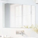  Zidno ogledalo Pravokutni 50 x 80 cm Staklo otporno na udarce | shoptok.hr