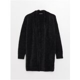 LC Waikiki Women's Shawl Collar Straight Long Sleeve Plush Cardigan | Shoptok.si