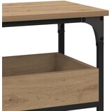  Konzolna stolica s policom hrast artisan 100 x 29 x 75 cm | shoptok.hr