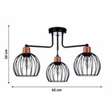  Plafonski luster CELTA 3xE27/40W/230V | Eponuda.com