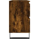 Kupaonski ormarić boja dimljenog hrasta 80 x 33 x 60 cm drveni | shoptok.hr