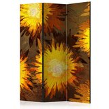  Paravan u 3 dijela - Sunflower dance [Room Dividers] 135x172 Cijene