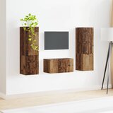  Set TV komoda 5 pcs Staro drvo Konstruirano drvo | shoptok.hr