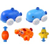  Aerodinamični automobil za lansiranje balona s dupinima - plavi | shoptok.hr