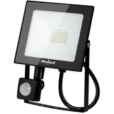 Reflektor LED zelo tanek, 20W/1600Lm, 6500K, IP65, črni, (20938342)