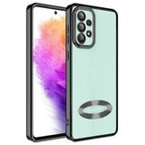  futrola sa niklovanim obodom No1 za samsung A346 galaxy A34 5G crna Cene