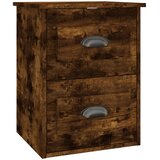  Zidni noćni ormarići 2 kom boja dimljenog hrasta 41,5x36x53 cm | shoptok.hr