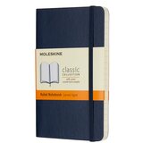 Moleskine Beležnica PKT mehke platnice, modra - črtni Cene