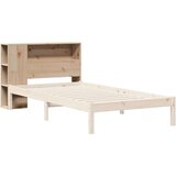 vidaXL Vzglavje s prostorom za shranjevanje 100 cm trdna borovina | Shoptok.si