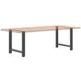 vidaXL noge kavne mizice antracit 2 kosa 80x(72-73) cm jeklo | Shoptok.si