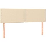  Krevet box spring s madracem LED krem 140x200 cm od tkanine | shoptok.hr