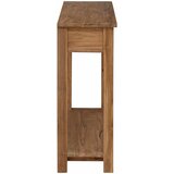  Konzolna stolica Prirodna 90 x 30 x 80 cm Čvrsto teak drvo | shoptok.hr