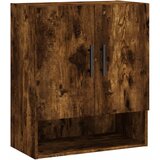Maison Chic Stenska omarica - Zidna omarica dimljeni hrast 60x31x70 cm inženirski les iu1159, (22063243) Cene
