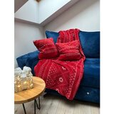 Ruhhy mekana deka 1.6x2m + 2x jastučnice, crvena | shoptok.hr