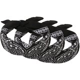 Urban Classics Accessoires Bandana 3-Pack Black Cijene