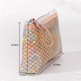 Venisymlis Ribja Luska Potovalna Toaletna Torbica Kozmetična Torbica Pvc Torbica Za Shranjevanje Ličil, (22101359) | Shoptok.si