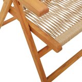 vidaXL Vrtni naslonjači 8 kom bež od masivnog bagremovog drva | shoptok.hr