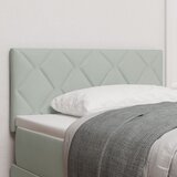vidaXL LED uzglavlje s dijamantnim blokovima svjetlosivo 90 cm baršun, uzglavlje s dijamantnim blokovima svjetlosivo 90 cm baršun | shoptok.hr