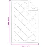  Set deka s jastukom 2 kom. Bijela Mikrovlakna 140 x 220 cm | Shoptok.si