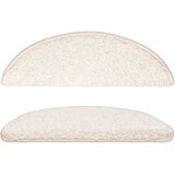  Prostirke za stepenice 15 kom 56x17x3 cm bijele poluokrugle | Eponuda.ba
