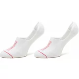 Emporio Armani Set 2 parov ženskih stopalk 292315 4R227 00010 Bianco