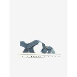 Richter Blue Girls' Suede Sandals - Girls Cene