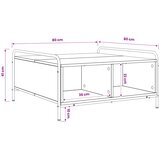  Stolić za kavu Hrast sonoma 50 x 49 x 41 cm Konstruirano drvo | shoptok.hr