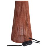 Light & Living Crvena stolna lampa sa sjenilom od jute (visina 47 cm) Fugia – | shoptok.hr