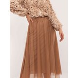 Italy Moda Skirt-DHJ-SD-19568.13X-camel | Shoptok.si