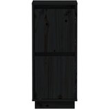  Komode 2 kom crne 31,5 x 34 x 75 cm od masivne borovine | shoptok.hr