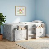 Ormarić za krevet s vratima 2 pcs Betonska siva 66 x 35 x 48 cm Cijene