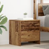 vidaXL Noćni ormar Staro drvo 45 x 34 x 44.5 cm Konstruirano drvo | shoptok.hr