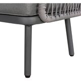 Ambia Garden VRTNA LOUNGE GARNITURA tkanina jeklo | Shoptok.si