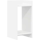  Stalak za biljke s policom 2 pcs Bijeli 30 x 30 x 60 cm | shoptok.hr