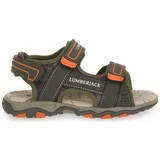 Lumberjack Sandali & Odprti čevlji M1155 LEVI Zelena