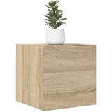 Maison Chic Stenska TV omarica - TV stojalo - Televizijska omarica sonoma hrast 30,5x30x30 cm, (21699600) | Shoptok.si