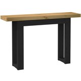 Maison Chic konzolna miza - miza ob steni NOAIN 120x30x75 cm trdna borovina, (21785781) | Shoptok.si
