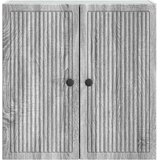  Omara za steno Siva Sonoma 59 x 31 x 60 cm Inženirski les, (5000246844) | Shoptok.si