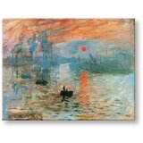  Slika na platnu IMPRESSION, SUNRISE – Claude Monet | Shoptok.si