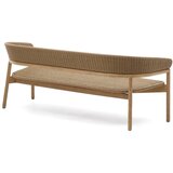 Kave Home Bež/u prirodnoj boji vrtna sofa od masivnog bagrema Arinella – | shoptok.hr