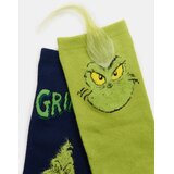 Sinsay Visoke čarape s božićnim motivom 2 komada Grinch Slike