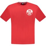 North Sails MEN&#39;S SHORT SLEEVE T-SHIRT RED Cijene
