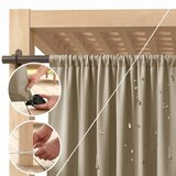 Restilo MOLTE curtain, beige, plain, classic style, multifunctional tape, Oxford fabric, 155 x 200 cm Cijene