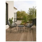  Bistro set od čelika i ratana, 3 dela ( 32-741000 ) | Eponuda.com