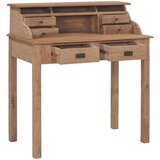 Maison Chic Pisalna miza - pisarniška miza - Računalniška miza iz trdne tikovine 90x50x100 cm, (21785018) | Shoptok.si