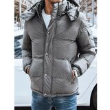 DStreet Gray men's quilted winter jacket TX4176 Cene