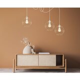  Luster na sajli MATT 3xE27/60W/230V pauk bela/zlatna | Eponuda.com